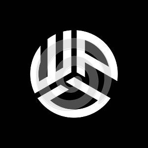 WPD letter logo design on black background. WPD creative initials letter logo concept. WPD letter design