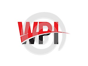 WPI Letter Initial Logo Design Vector Illustration