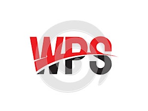 WPS Letter Initial Logo Design Vector Illustration photo
