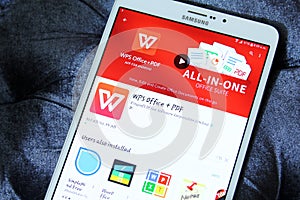 Wps office and pdf app