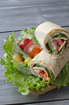 Wrap sandwich