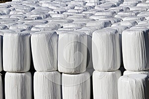 Wrapped bale silages