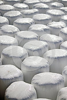 Wrapped bale silages