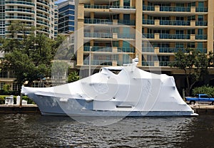 Wrapped boat