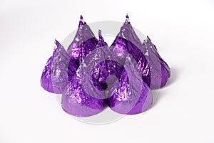 Wrapped chocolates