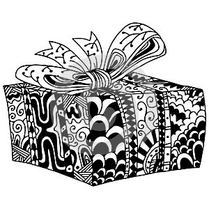 Wrapped Gift in Box