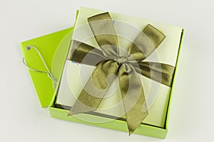 Wrapped gift box present