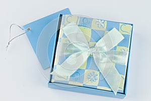 Wrapped gift box present