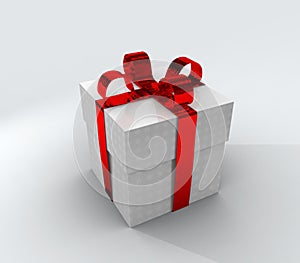 Wrapped present of gift