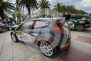 WRC Car From Rally RACC Salou, Spain
