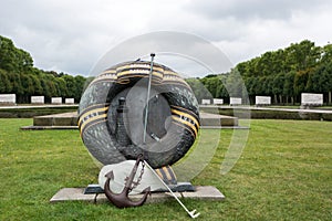 Wreath at Soviet War Memorial Berlin