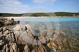 Wreck beach, Caprera island