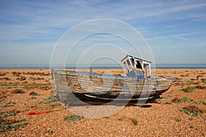 Wreck of Fishing Boat at Dungeness