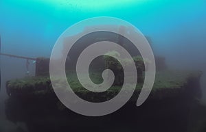 The wreck of La Dragonera in Tarragona