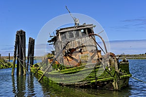 Wreck of the Mary D Hume, Gold Beach, Oregon