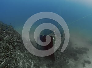 The wreck of the MV Imperial Eagle in Malta