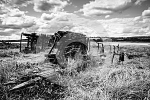 Wreck at Purton Ships Graveyard, Gloucestershire 4