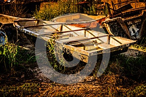Wreck Of Rowboats