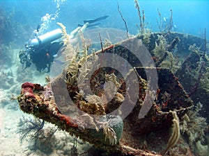 Wreck of a ship photo