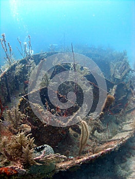Wreck of a ship photo