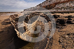 The wreck of the Steam Trawler Sheraton