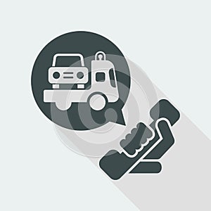 Wrecker call icon