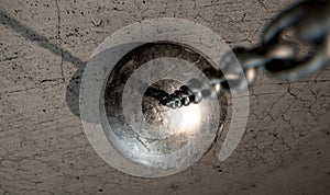 Wrecking Ball Hitting Wall