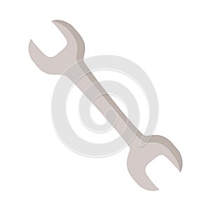 Wrench construction tool icon