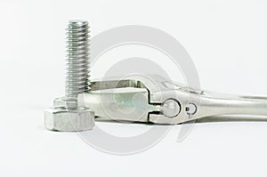 Wrench & hex bolt & hex nut