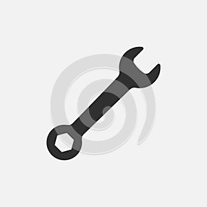 Wrench icon. photo