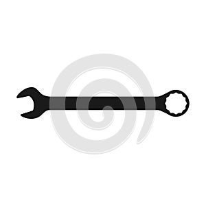 Wrench icon. vector illustration spanner