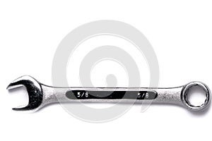 Wrench isolated on white background