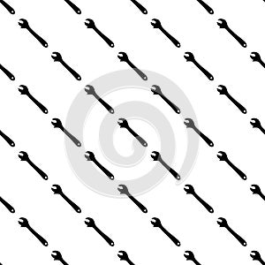 Wrench pattern seamless
