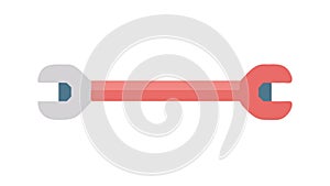 Wrench Tool Icon, Repair Maintenance Engineering Equipment, vector design Generative AI