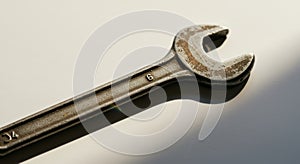 Rusty Wrench Close-up