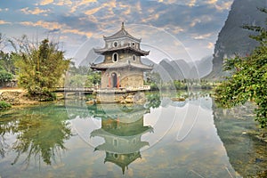 Wrenching tower in guangxi, China.