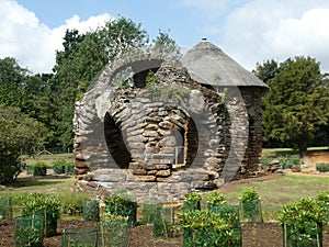 Wrest park bath house in the sun