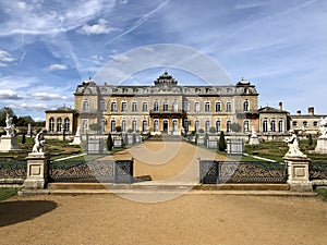 Wrest Park House Silsoe Bedfordshire on a sunny Day