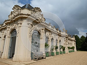 Wrest park orangery in the sun