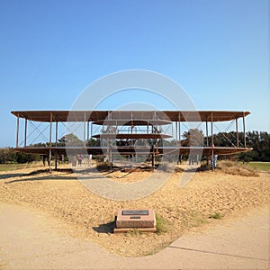 Wright Brothers National Memorial, located in Kill Devil Hills, North Carolina