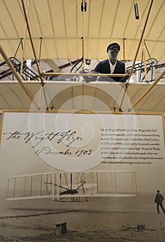 The Wright Flyer, Hangar 1 North, Pima Air & Space Museum, Tucson, Arizona, USA