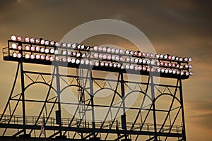 Wrigley Field lights