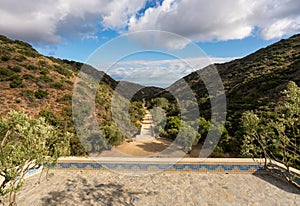 Wrigley memorial and botanic gardens on Catalina Island