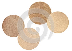 Wrinkle skin before and after treatment difference