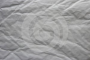 Wrinkled packing paper sheet texture