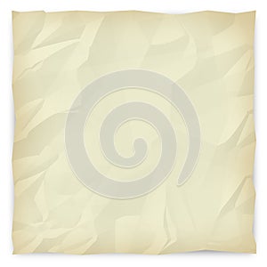 Wrinkled Paper Background 2 - Sepia