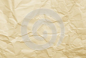 Wrinkled paper background photo