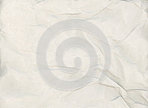 Wrinkled paper texture background