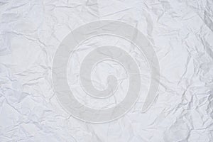 Wrinkled sheet of paper