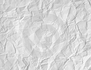 Wrinkled White Paper